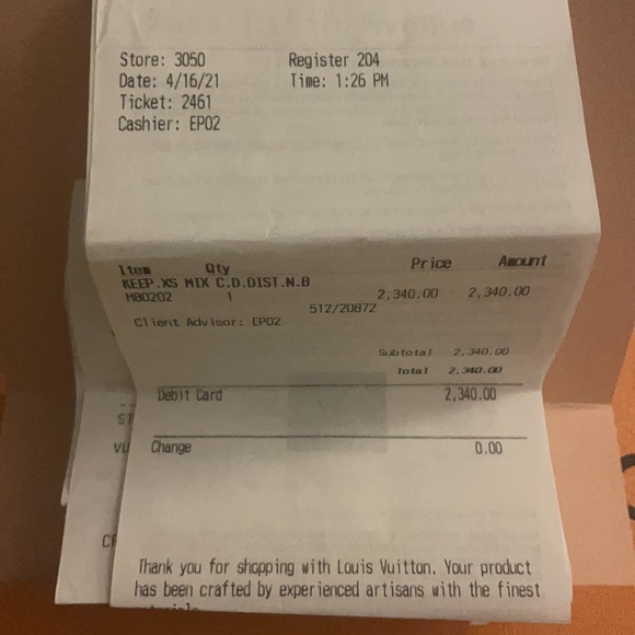 Louis Vuitton LIMITED Keepall XS Damier Distorted - Picture 7 of 7